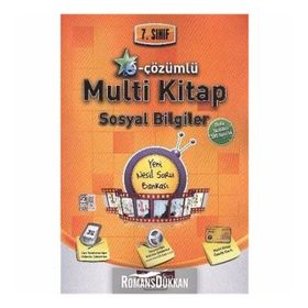 7. SINIF E-ÇÖZÜMLÜ MULTI KITAP SOSYAL BILGILER SORU BANKASI - KOLEKTIF