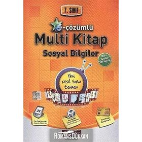 7. SINIF E-ÇÖZÜMLÜ MULTI KITAP SOSYAL BILGILER SORU BANKASI - KOLEKTIF