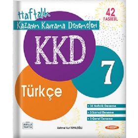 7. Sınıf Elt Türkçe Haftalık Kazanım Kavrama Föyleri-Kurmay Yayınları