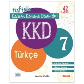 7. Sınıf Elt Türkçe Haftalık Kazanım Kavrama Föyleri-Kurmay Yayınları