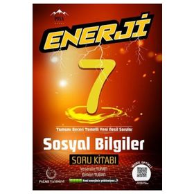7. Sınıf Enerji Sosyal Bilgiler Soru Bankası Palme Yayınları
