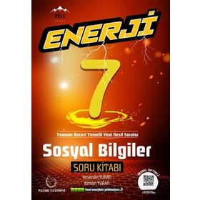 7. Sınıf Enerji Sosyal Bilgiler Soru Kitabı 2324 - Palme Yayınları