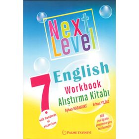 7. Sınıf Englısh Workbook Alıştırma Kitabı Next Level-Palme Yayınları