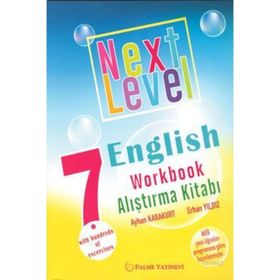7. Sınıf Englısh Workbook Alıştırma Kitabı Next Level-Palme Yayınları