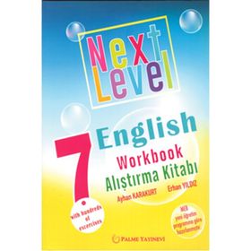 7. Sınıf Englısh Workbook Alıştırma Kitabı Next Level-Palme Yayınları