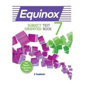 7.Sınıf Equinox Subject Oriented Test Book Tudem Yayınları