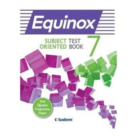 7.Sınıf Equinox Subject Oriented Test Book Tudem Yayınları