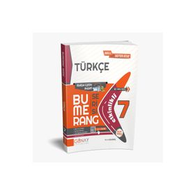 7. Sınıf Etkinlikli Türkçe Bumerang Soru Bankası