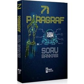 7. Sınıf Farklı İsem Paragraf Soru Bankası İsem Yayıncılık