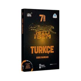 7. Sınıf Farklı İsem Türkçe Soru Bankası 2020 - İsem