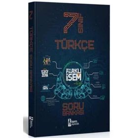 7. Sınıf Farklı İsem Türkçe Soru Bankası 2020 - İsem