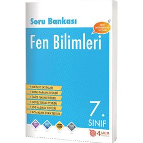 7.Sınıf Fen B Soru Bankası/4 Adım Yayınları