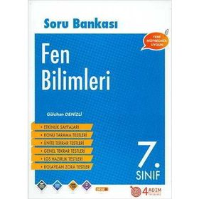 7.Sınıf Fen B Soru Bankası/4 Adım Yayınları