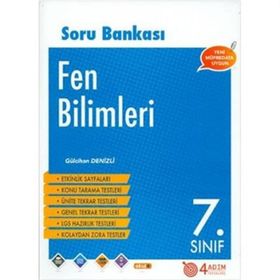 7.Sınıf Fen B Soru Bankası/4 Adım Yayınları