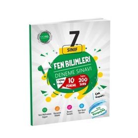 7. Sınıf Fen Bilimleri 10 Deneme - Mobil Yayınları