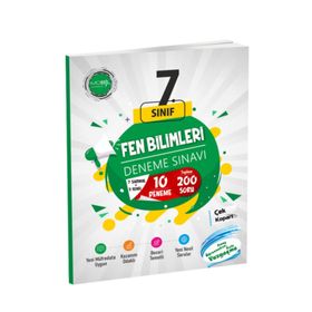 7. Sınıf Fen Bilimleri 10 Deneme - Mobil Yayınları