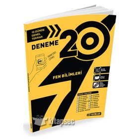 7. Sınıf Fen Bilimleri 15 Deneme - Hız Yayınları