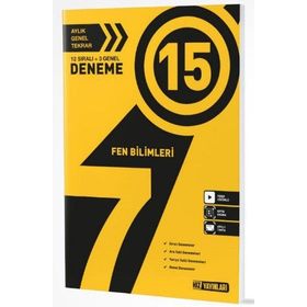 7. Sınıf Fen Bilimleri 15 Deneme - Hız Yayınları