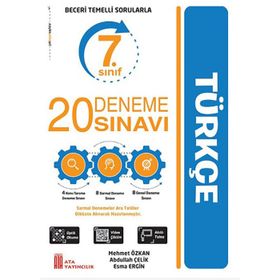 7. Sınıf Fen Bilimleri 20 Deneme Sınavı - Ata Yayınları