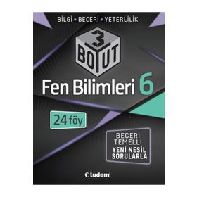 7. Sınıf Fen Bilimleri 3 Boyut Soru Bankası Tudem Yayınları