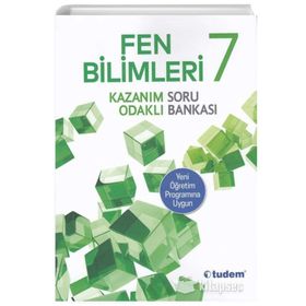 7. Sınıf Fen Bilimleri 3 Boyut Soru Bankası Tudem Yayınları