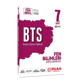 7. Sınıf Fen Bilimleri Bts Beceri Temelli Soru Bankası-Puan Yayınları