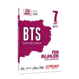 7. Sınıf Fen Bilimleri Bts Beceri Temelli Soru Bankası-Puan Yayınları