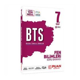 7. Sınıf Fen Bilimleri Bts Beceri Temelli Soru Bankası-Puan Yayınları
