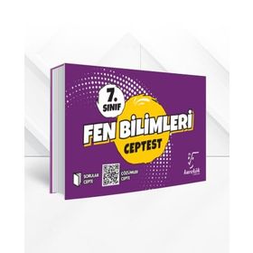 7. Sınıf Fen Bilimleri Cep Test Karekök Yayınları