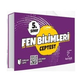7. Sınıf Fen Bilimleri Cep Test Karekök Yayınları