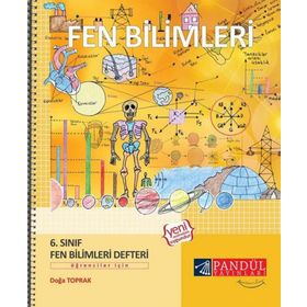 7. Sınıf Fen Bilimleri Defteri Pandül Yayınları