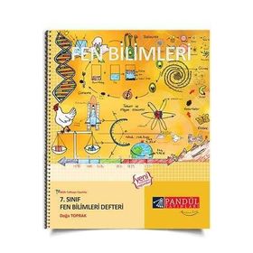 7. Sınıf Fen Bilimleri Defteri Pandül Yayınları