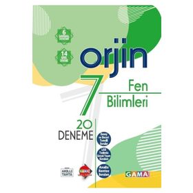 7. Sınıf Fen Bilimleri Deneme Gama Yayınları