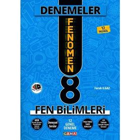7. Sınıf Fen Bilimleri Deneme Gama Yayınları