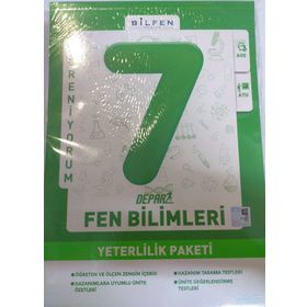7. Sınıf Fen Bilimleri Depar Yeterlilik Paketi - Bilfen Yayınları
