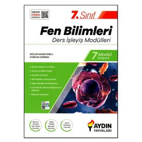 7. Sınıf Fen Bilimleri Ders İşleyiş Modülleri Aydın Yayınları