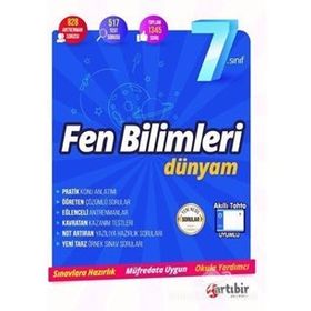 7. Sınıf Fen Bilimleri Dünyam-Artıbir Yayınları