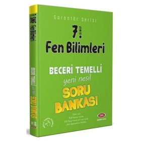 7. Sınıf Fen Bilimleri Garantör Beceri Temelli Soru Bankası-Data Yayınları