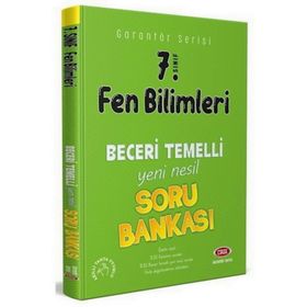7. Sınıf Fen Bilimleri Garantör Beceri Temelli Soru Bankası-Data Yayınları