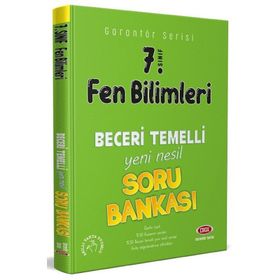 7. Sınıf Fen Bilimleri Garantör Beceri Temelli Soru Bankası-Data Yayınları