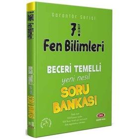 7. Sınıf Fen Bilimleri Garantör Beceri Temelli Soru Bankası-Data Yayınları