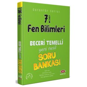 7. Sınıf Fen Bilimleri Garantör Beceri Temelli Soru Bankası-Data Yayınları