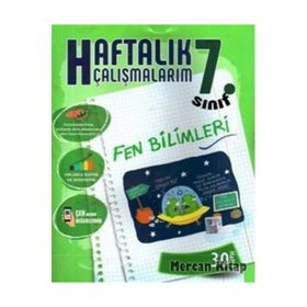 7. Sınıf Fen Bilimleri Haftalık Çalışmalarım-Batı Akademi Yayınları