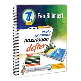 7. Sınıf Fen Bilimleri Hazırlayan Defter-Çanta Yayıncılık