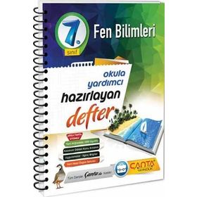 7. Sınıf Fen Bilimleri Hazırlayan Defter-Çanta Yayıncılık
