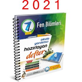 7. Sınıf Fen Bilimleri Hazırlayan Defter-Çanta Yayıncılık