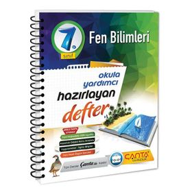 7. Sınıf Fen Bilimleri Hazırlayan Defter - Çanta Yayınları