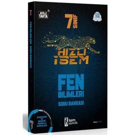 7. Sınıf Fen Bilimleri Hızlı İsem Soru Bankası-İsem Yayınları