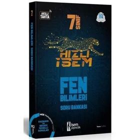 7. Sınıf Fen Bilimleri Hızlı İsem Soru Bankası-İsem Yayınları