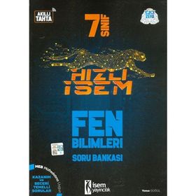 7. Sınıf Fen Bilimleri Hızlı İsem Soru Bankası-İsem Yayınları